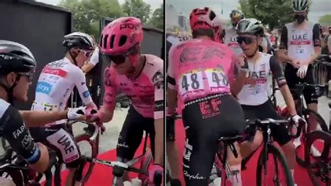 Rigoberto Urán Es El Favorito De Todos Video Muestra Cómo Los Otros Ciclistas Del Tour De