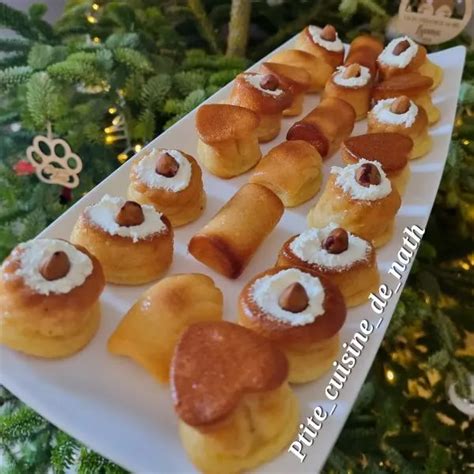 Mignardises au chèvre miel noisettes torréfiées Guy Demarle