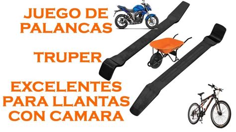 Desmonta llantas de moto fácilmente con palancas de alta resistencia