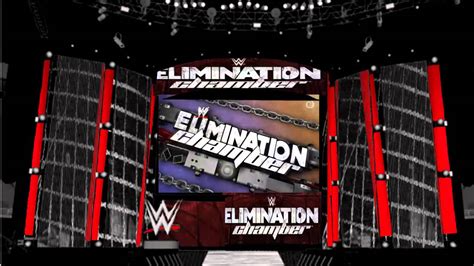 Wwe Elimination Chamber Pyro Animation Lunaticwwedesigns Youtube