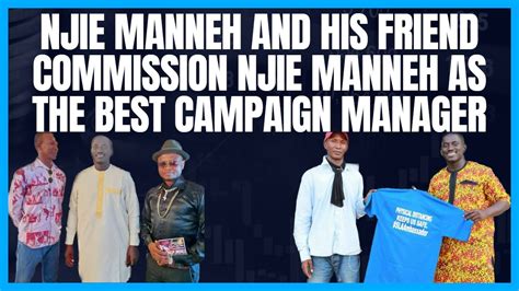 Njie L Manneh And His Friend Commission Momodou Sabally As The Best