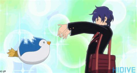 Penguindrum Penguin Hug GIF - Penguindrum Penguin hug - Discover ...