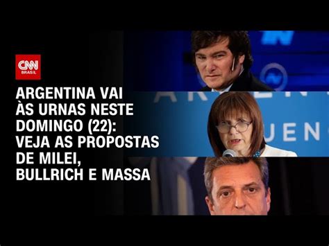 Candidato Presid Ncia Da Argentina Milei Tem Quatro C Es Clonados