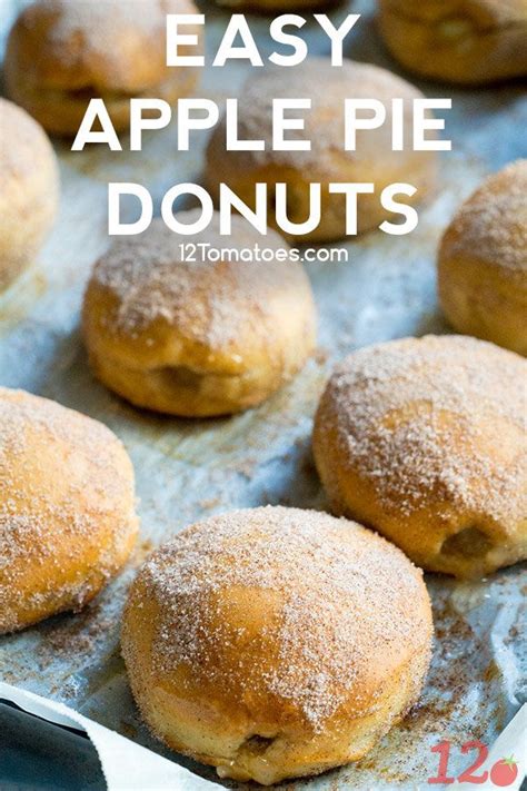 Easy Apple Pie Donuts Recipe Apple Pie Donut Recipes Easy Apple Pie