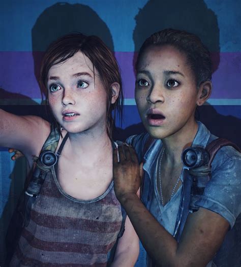 Photo Booth Riley And Ellie The Last Of Us Left Behind The Last Of Us Joel And Ellie