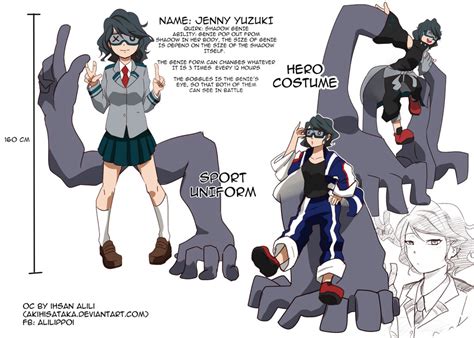 Bnha Oc Jenny Yuzuki By Akihisataka On Deviantart Character Design