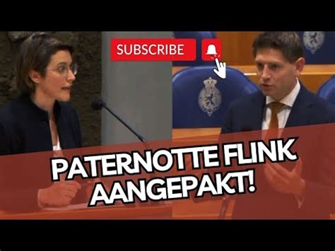 Partijgenoot Omtzigt Hertzberger Vertelt Paternotte Flink De Waarheid