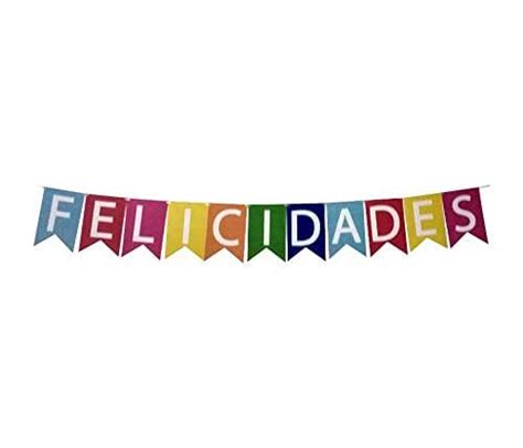 Letrero Felicidades Bander N Multicolor Banner Feliz Cumplea Os