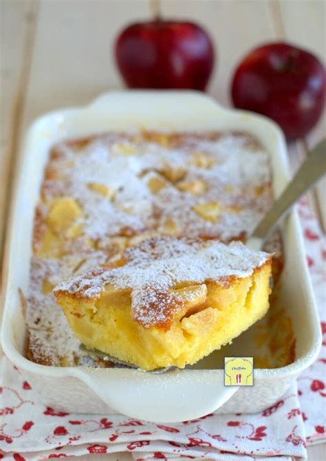 Torta Budino Alle Mele Golosa Torta Da Dispensa Facile E Irresistibile