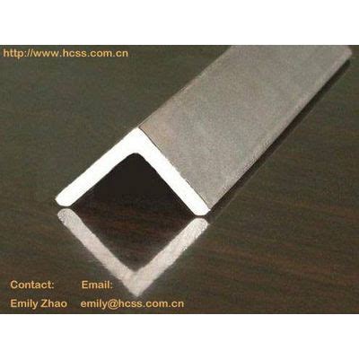 Stainless Steel Angle Bar Jiangsu Hongcheng Stainless Steel Products