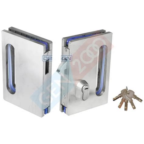 Gl Sliding Door Lock Dekkson Sgl 8601 Handle Kunci Pintu Kaca Geser