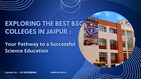 Exploring The Best Bsc Colleges In Jaipur Your Pathway To A Successful