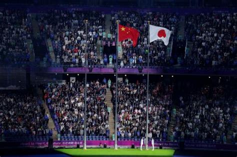 China Serahkan Tongkat Estafet Ke Jepang Asian Games Digelar Di