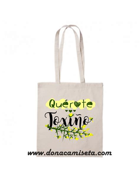 Bolsa Algodón Quérote ToxiÑo Asa Larga Tote Bag