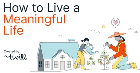 INFOGRAPHIC How To Live A Meaningful Life