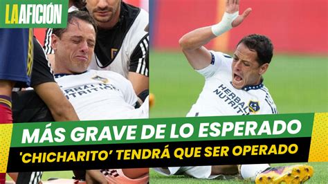 La Lesi N De Chicharito Es M S Grave De Lo Esperado Grupo Milenio