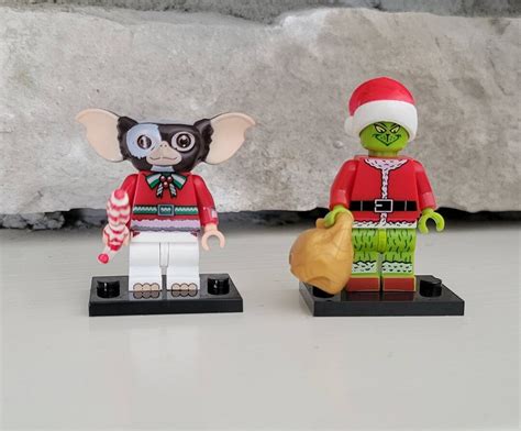 Buy The Grinch Minifigure Lego Compatible Custom Gremlins Online in ...