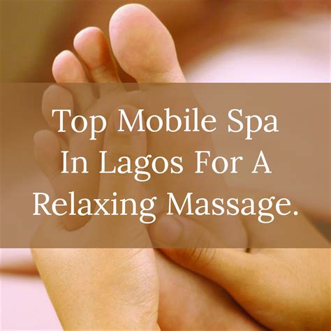 Mobile Spa Stress Relief Spa Spa In Lekki Call 080 281 807 41