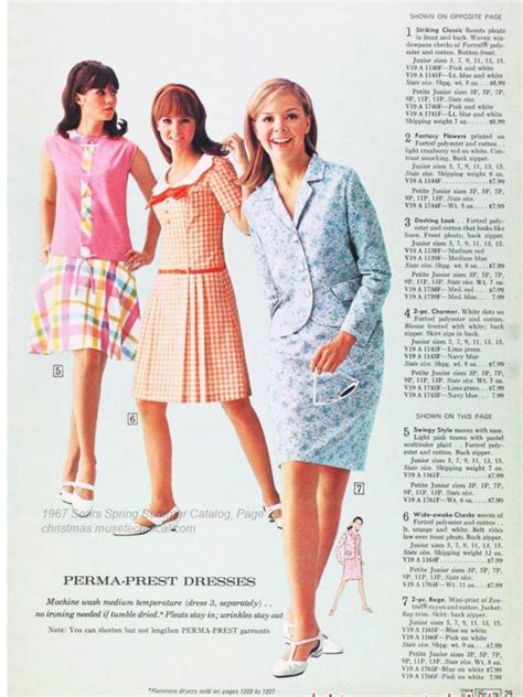 1967 Sears Spring Summer Catalog Page 29 R Vintagefashion