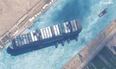 Megaship Stranded In Suez Canal Refloated World Dawn