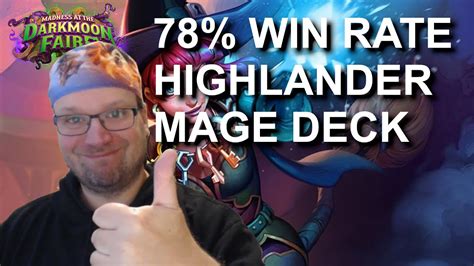 Highlander Mage Deck Guide And Gameplay Hearthstone Darkmoon Races