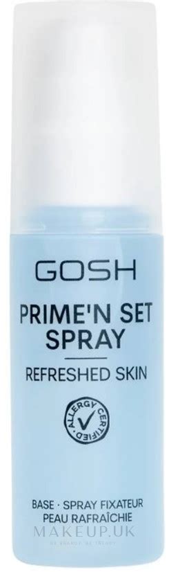 Gosh Prime N Set Spray Refreshed Skin Makeup Setting Spray Makeup Uk