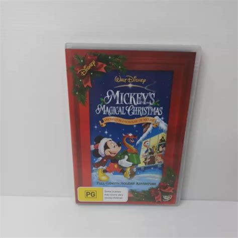 MICKEY S MAGICAL CHRISTMAS DVD Walt Disney Animation Pluto VGC R4