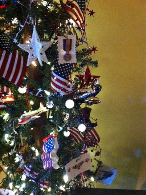 Military Air Force Christmas Tree Decorations
