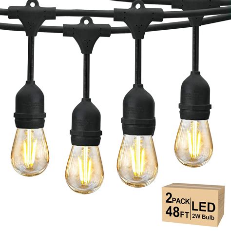 Amazon Svater Ft Outdoor String Lights W Patio Light For