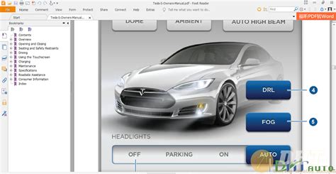 Tesla S Owners Manual Automotive Software Repair Manuals Coding