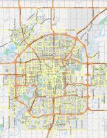 Map of Edmonton, Alberta - GIS Geography