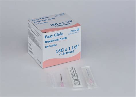 Easy Glide 18g X 1 12 Hypodermic Needles Box Of 100 Medical Sales