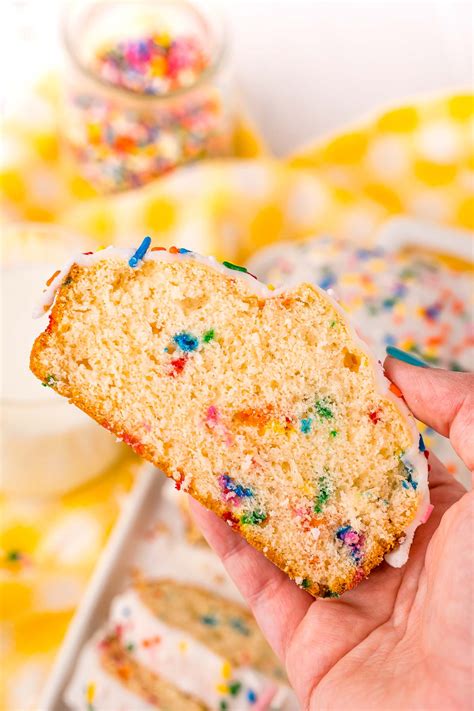 Funfetti Ice Cream Bread Recipe Sugar And Soul