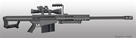 Barrett M107 By Pabumus On Deviantart