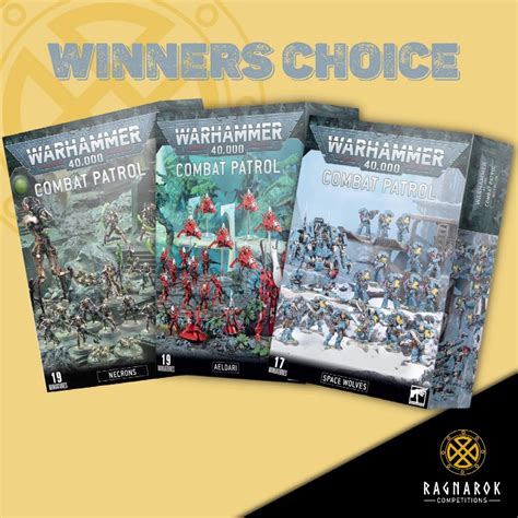 Warhammer K Combat Patrol Winners Choice Ragnarok Competitions