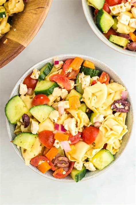 Easy Greek Tortellini Pasta Salad 365 Days Of Baking And More