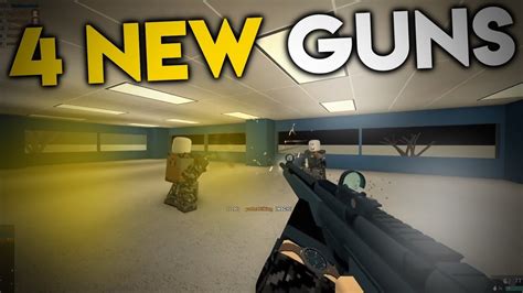 4 New Guns In Phantom Forces Roblox Youtube