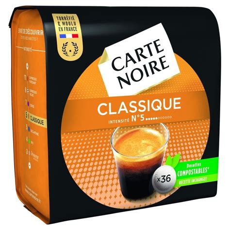 Carte Noire Classique N Compatible Senseo Dosettes Caf