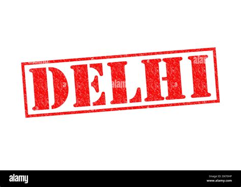 Delhi Stamp Cut Out Stock Images And Pictures Alamy