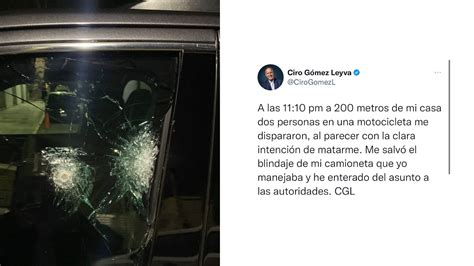 El Periodista Ciro Gómez Denuncia Intento De Asesinato Amlo Lo Lamenta