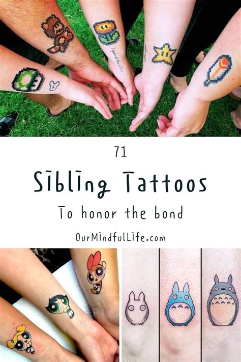 Sibling Tattoos With Meanings To Honor The Unbreakable Bond Artofit