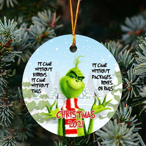 2021 The Grinch Christmas Ornament | Best Christmas Tree Decoration ...