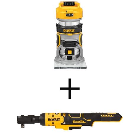 Dewalt 20v Max Xr Cordless Brushless Compact Fixed Base Router And