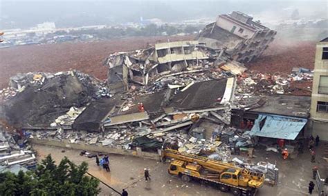 Landslide Buries Buildings In Southern China 22 Missing Aarthiknews