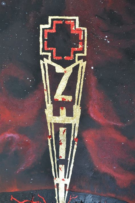 Zeit Rammstein Inspired Artwork By Ng Abstract