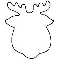 Reindeer Template 14 Free Crafts For Reindeer Cut Out