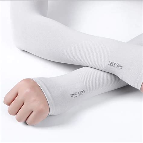 Women Sunscreen Arm Warmer Half Finger Cotton Long Fingerless Gloves