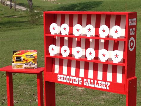 Shooting Gallery Kids Carnival Diy Carnival Games Carnival Games