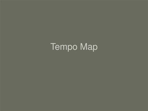 tempo map powerpoint    id