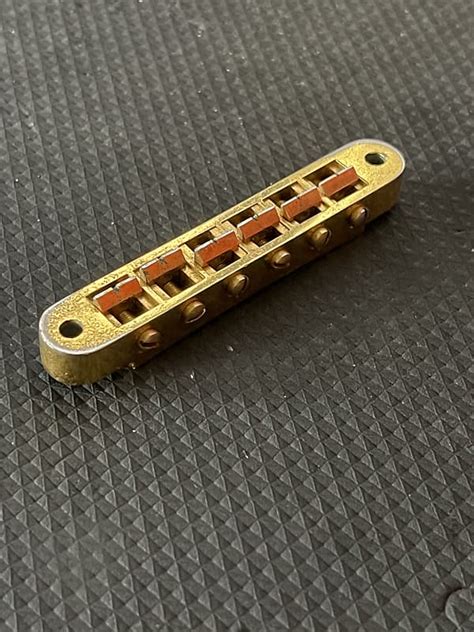 Schaller Tune O Matic Style Bridge Gold Reverb